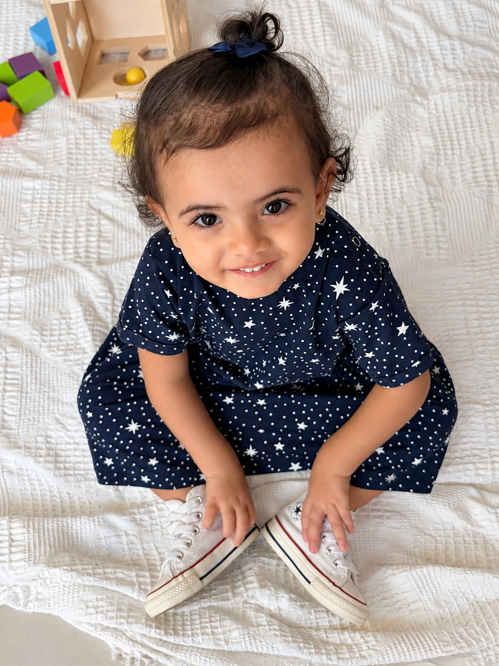 Baby Dress - Smooth - Stars