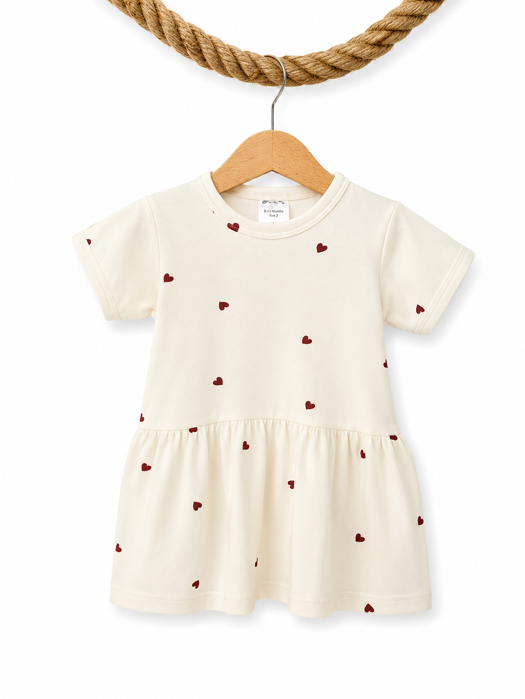 Baby Dress - Smooth - Hearts