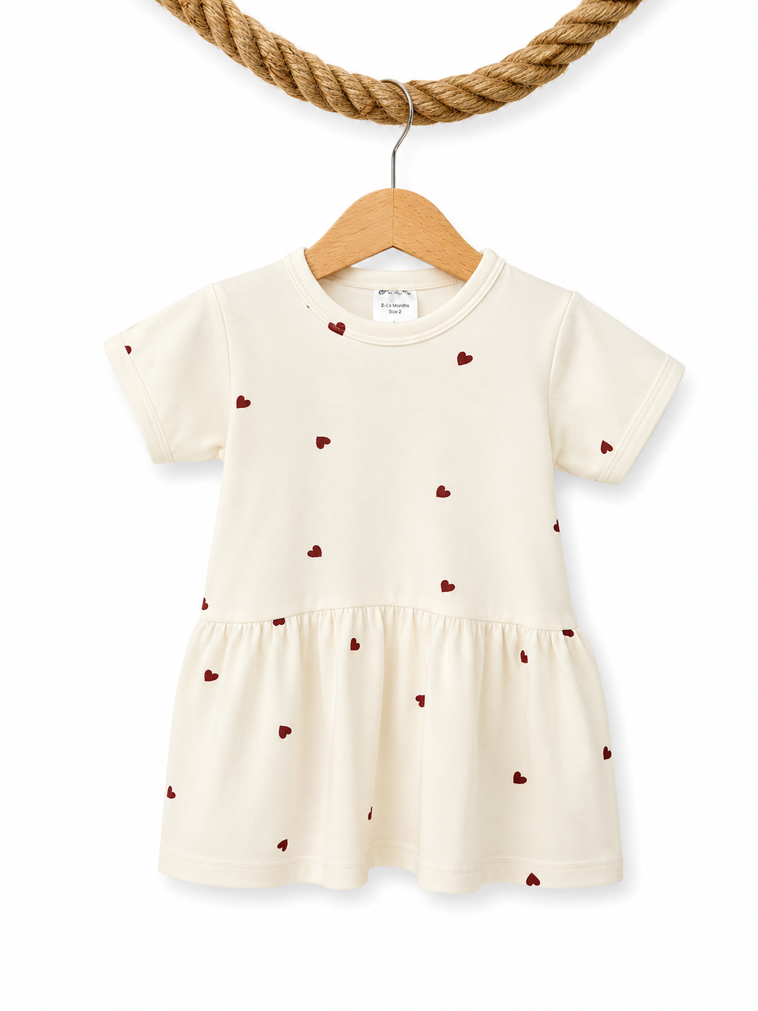 Baby Dress - Smooth - Hearts