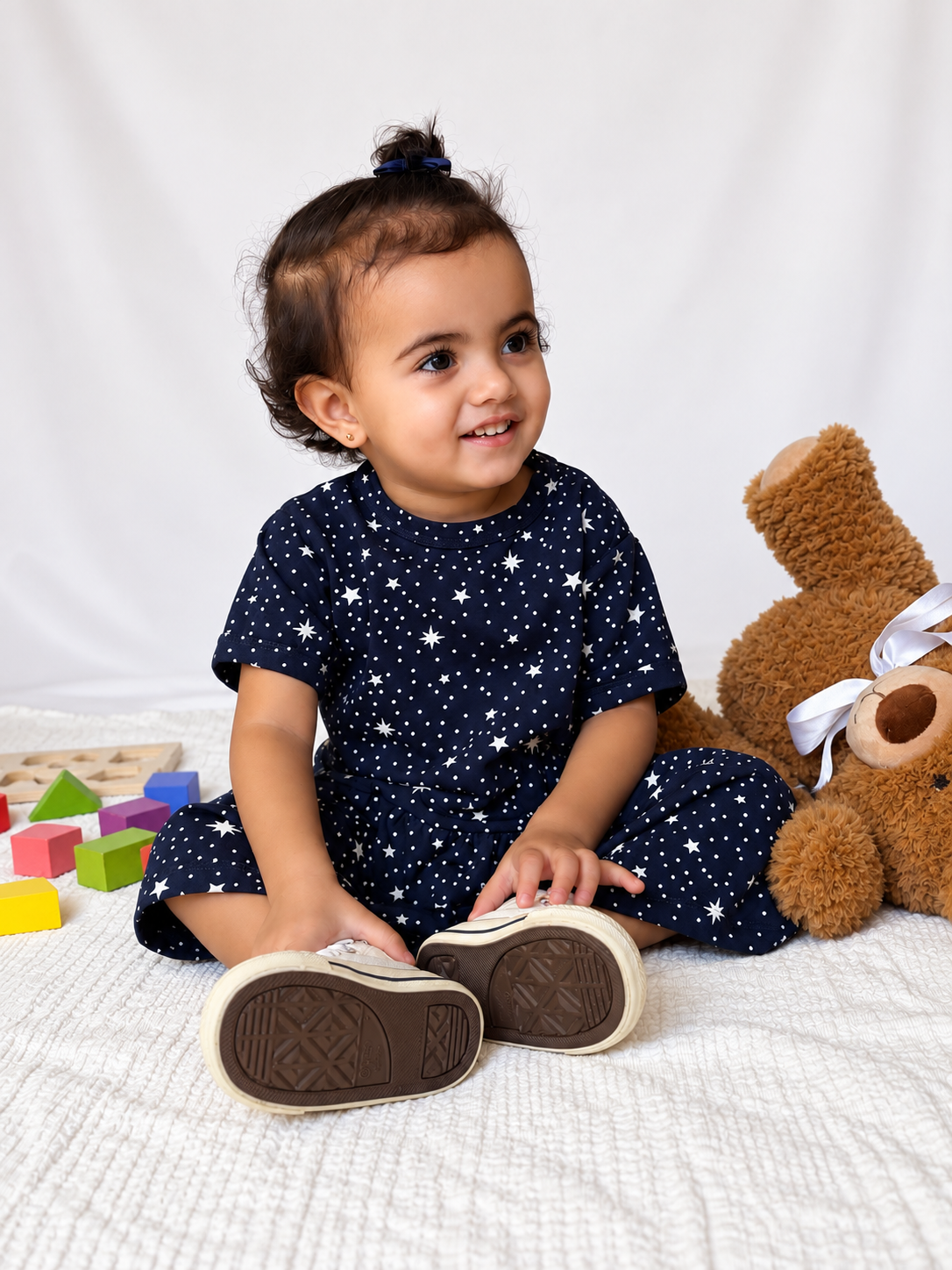 Baby Dress - Smooth - Stars
