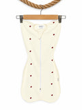 Baby Sleep Swaddle - Double Zip - Hearts